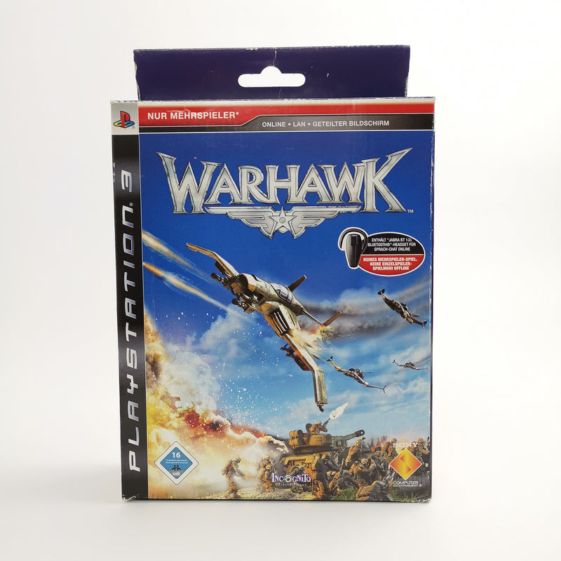 Sony Playstation 3 Game: Warhawk with Jabra BT 135 Headset | PS3 original packaging