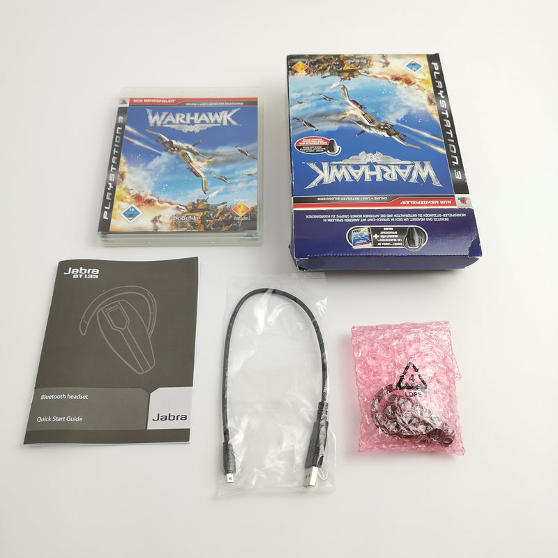 Sony Playstation 3 Game: Warhawk with Jabra BT 135 Headset | PS3 original packaging