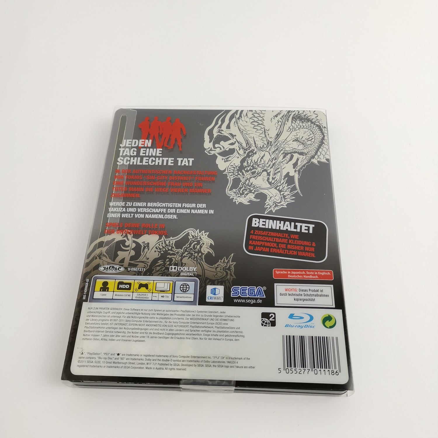 Sony Playstation 3 Game : Yakuza 4 | PS3 Game - USK18