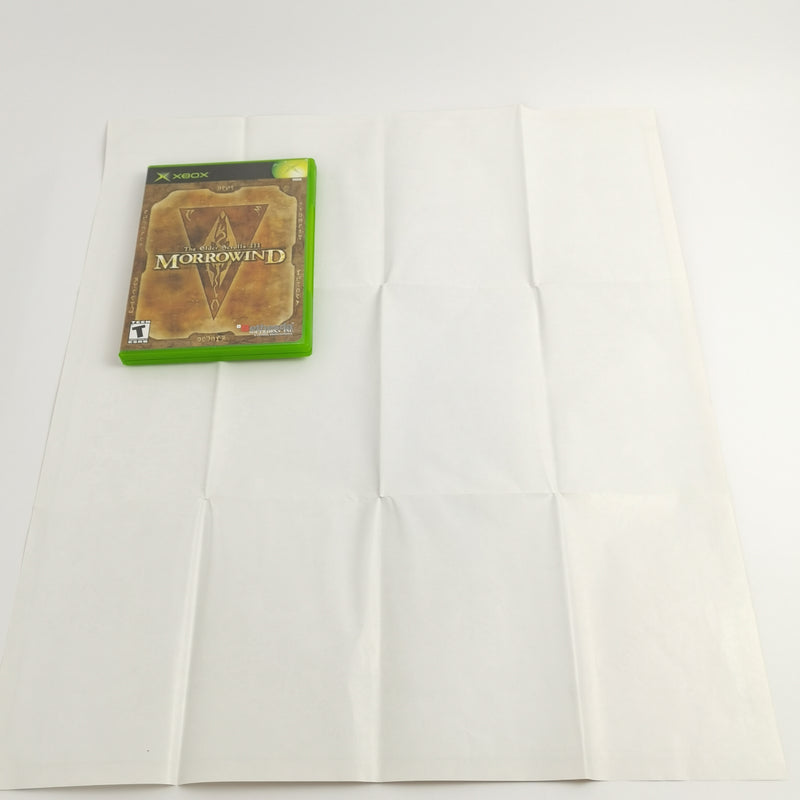 Microsoft Xbox Classic Spiel : The Elder Scrolls III Morrowind + Karte | OVP USA