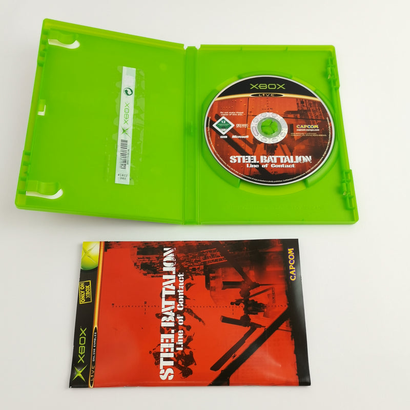 Microsoft Xbox Classic Spiel : Steel Battalion Line of Contact - Capcom | OVP