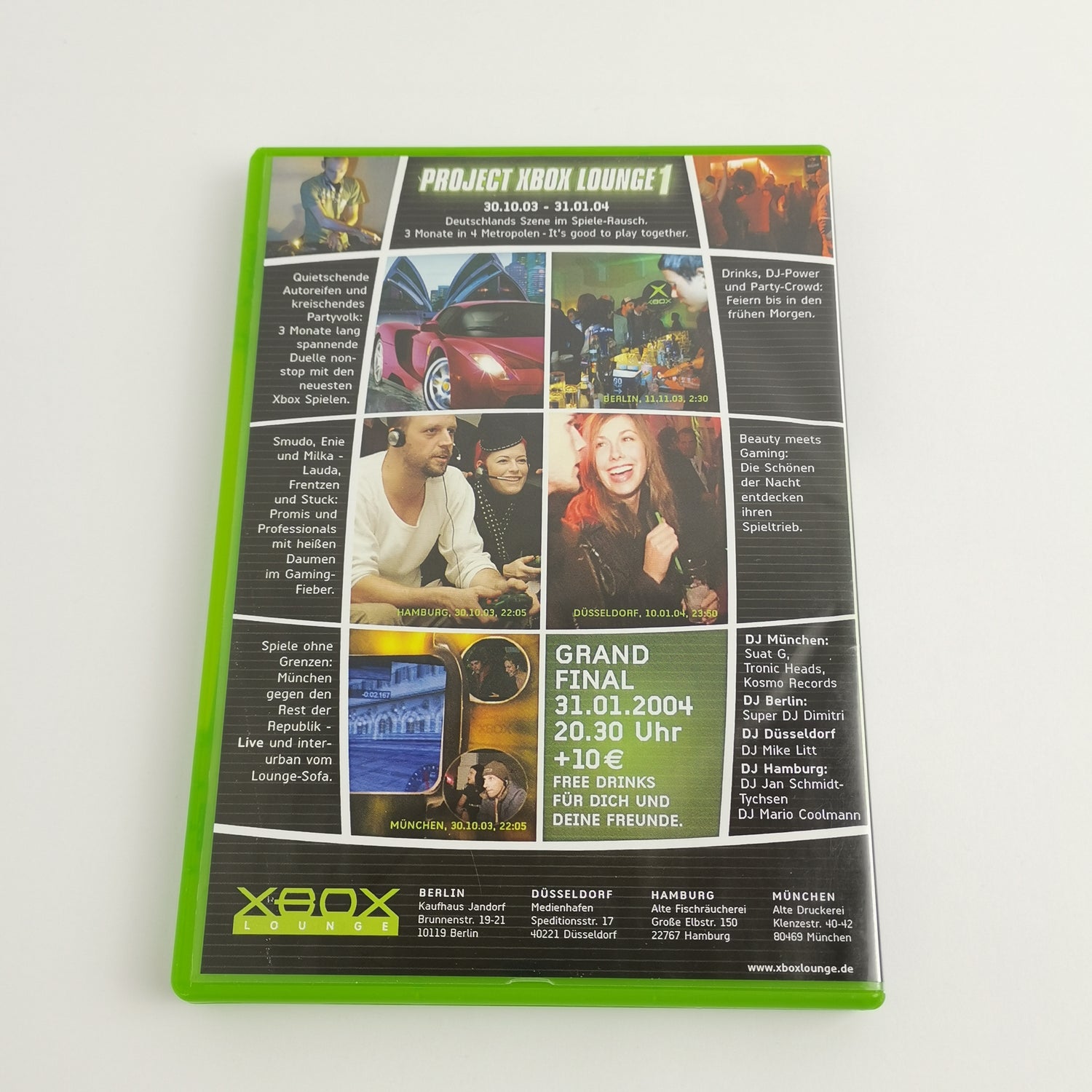 Microsoft Xbox Classic : Project Xbox Lounge 1 - Short Cuts | Original packaging - no game