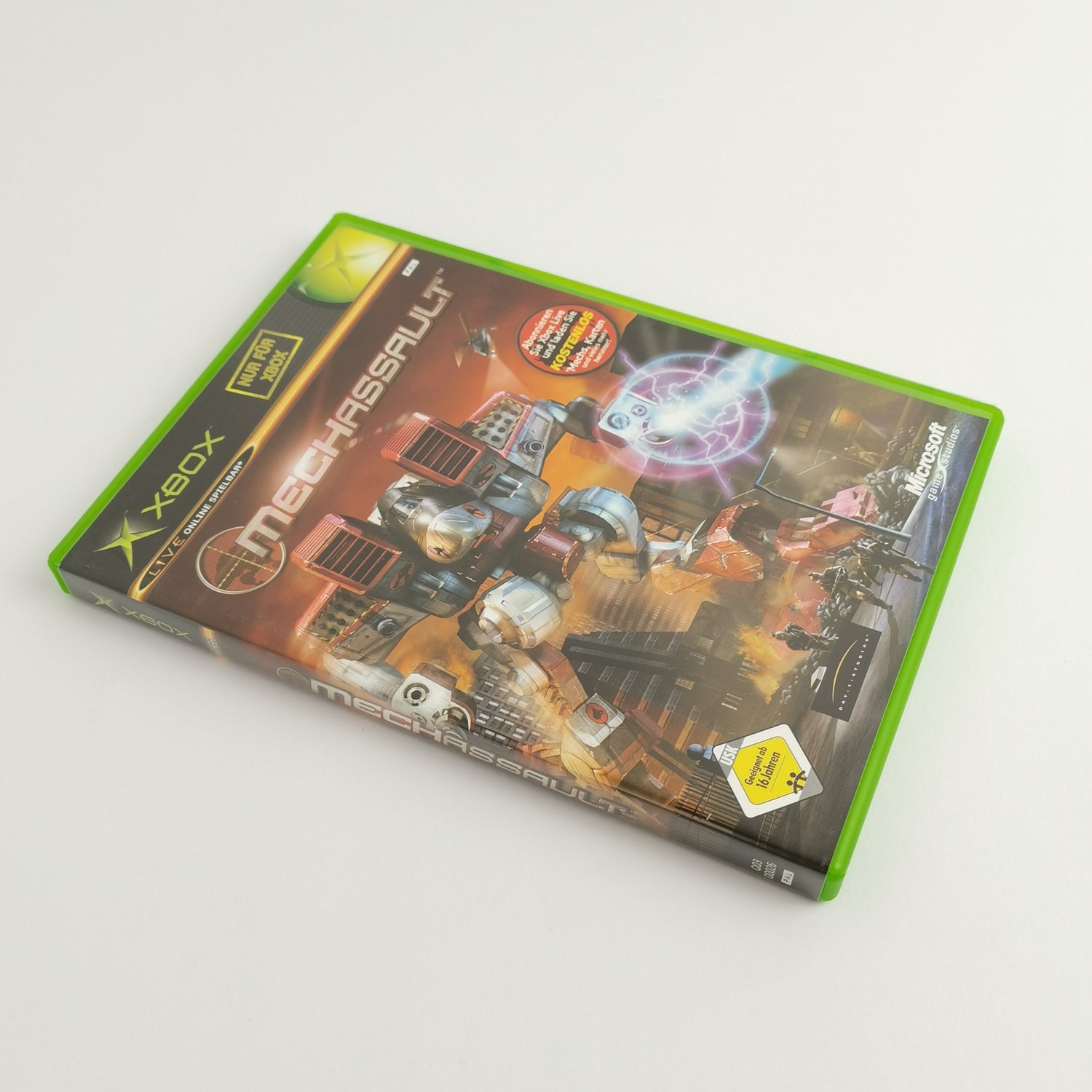 Microsoft Xbox Classic Spiel : Mechassault - Game Studios | OVP - PAL