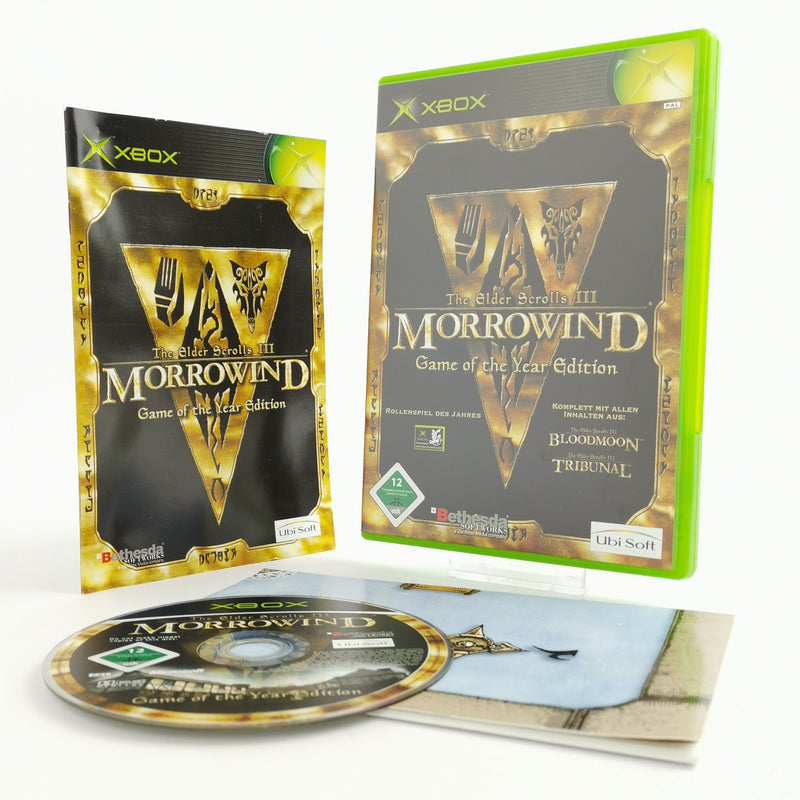 Microsoft Xbox Classic The Elder Scrolls III Morrowind Game of the Year Edi. [2]