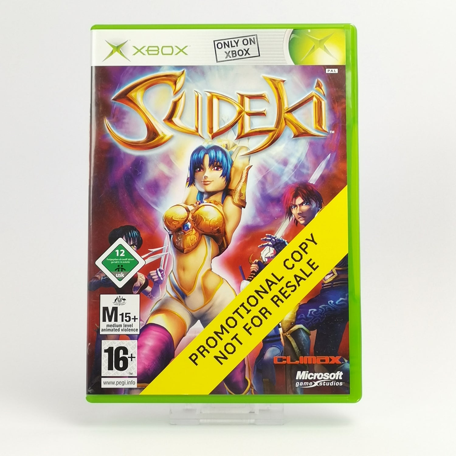 Microsoft Xbox Classic Game : Sudeki - Promotional Copy Not For Resale | PROMO