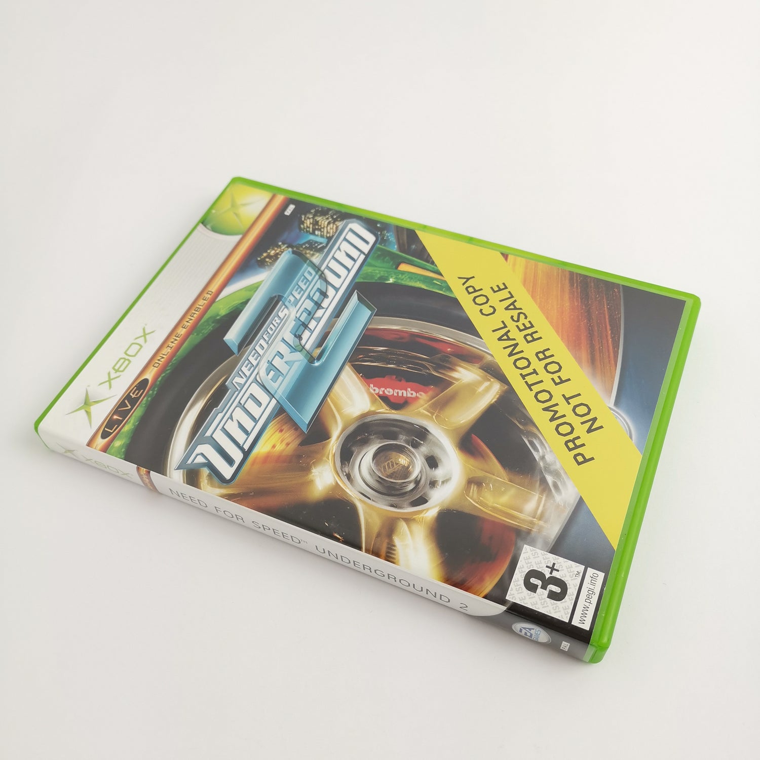 Microsoft Xbox Classic Game: Need for Speed ​​Underground 2 - Promotional Copy