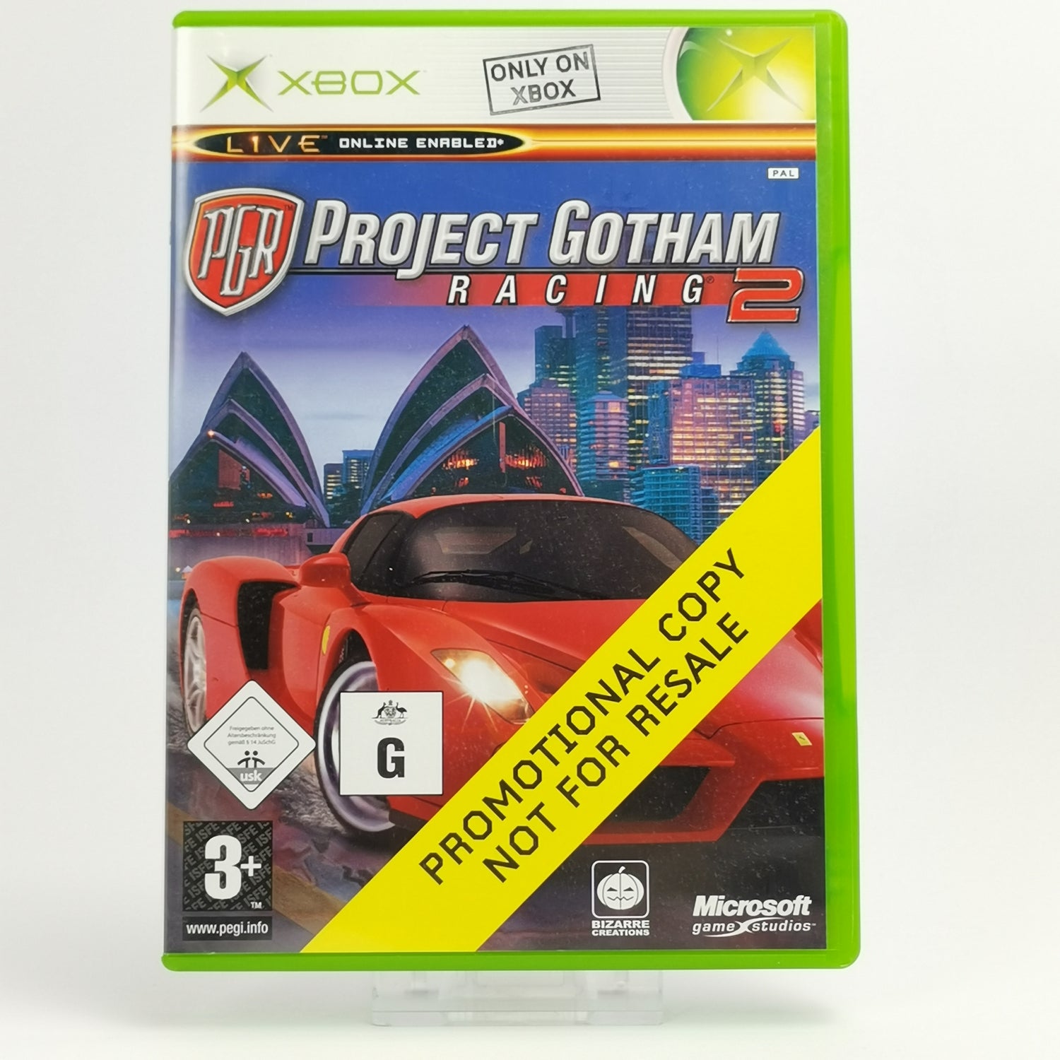 Microsoft Xbox Classic Project Gotham Racing 2 - Promotional Copy Not for Resale