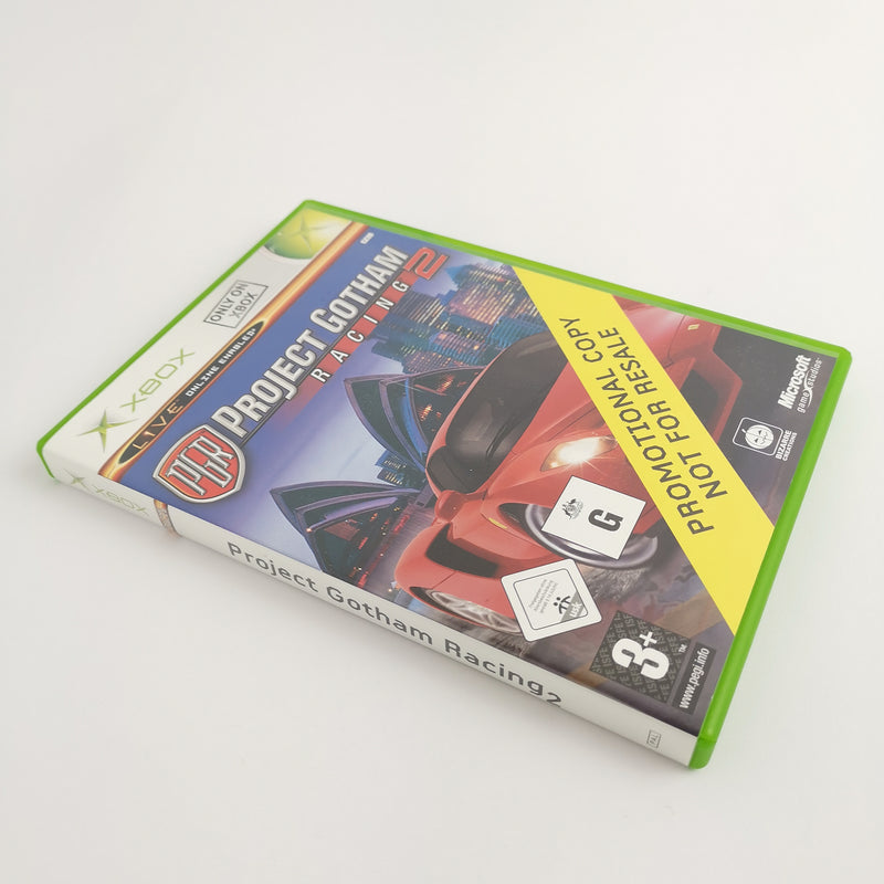 Microsoft Xbox Classic Project Gotham Racing 2 - Promotional Copy Not for Resale