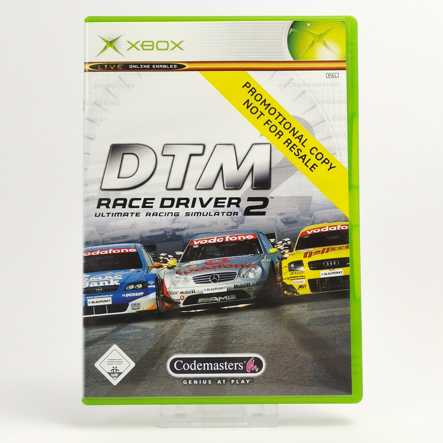 Microsoft Xbox Classic : DTM Race Driver 2 - Promotional Copy Not for Resale