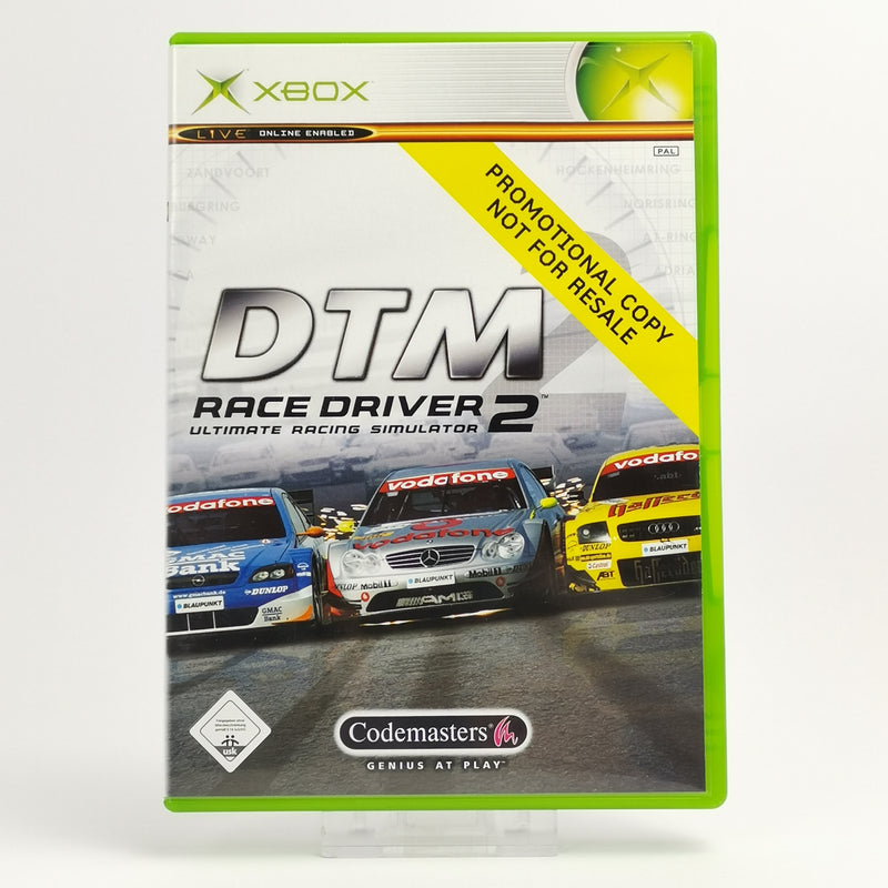 Microsoft Xbox Classic : DTM Race Driver 2 - Promotional Copy Not for Resale