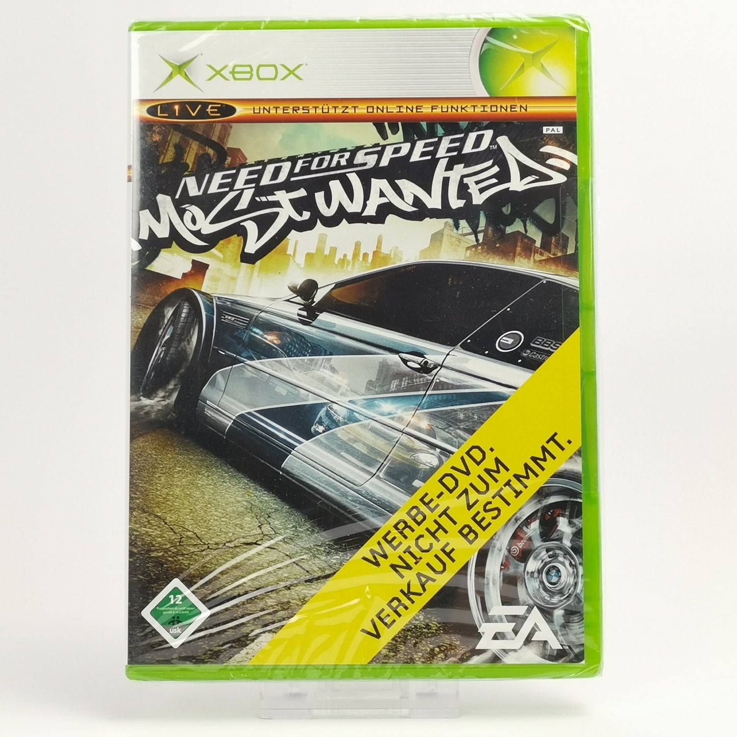 Microsoft Xbox Classic Promo: Need for Speed ​​Most Wanted - Promotional DVD NEW SEALED