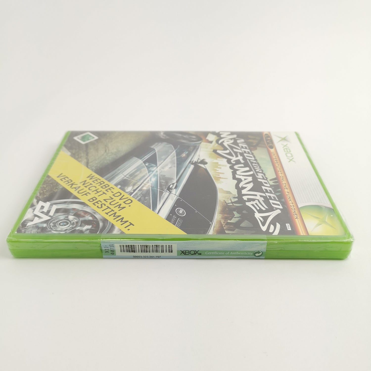Microsoft Xbox Classic Promo: Need for Speed ​​Most Wanted - Promotional DVD NEW SEALED