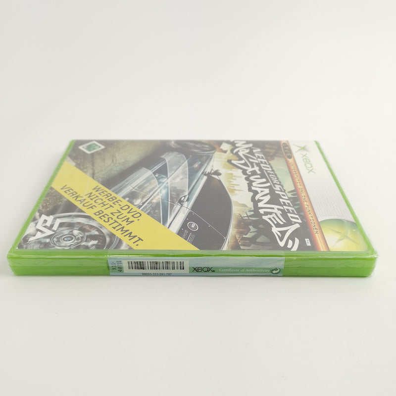 Microsoft Xbox Classic Promo: Need for Speed ​​Most Wanted - Promotional DVD NEW SEALED