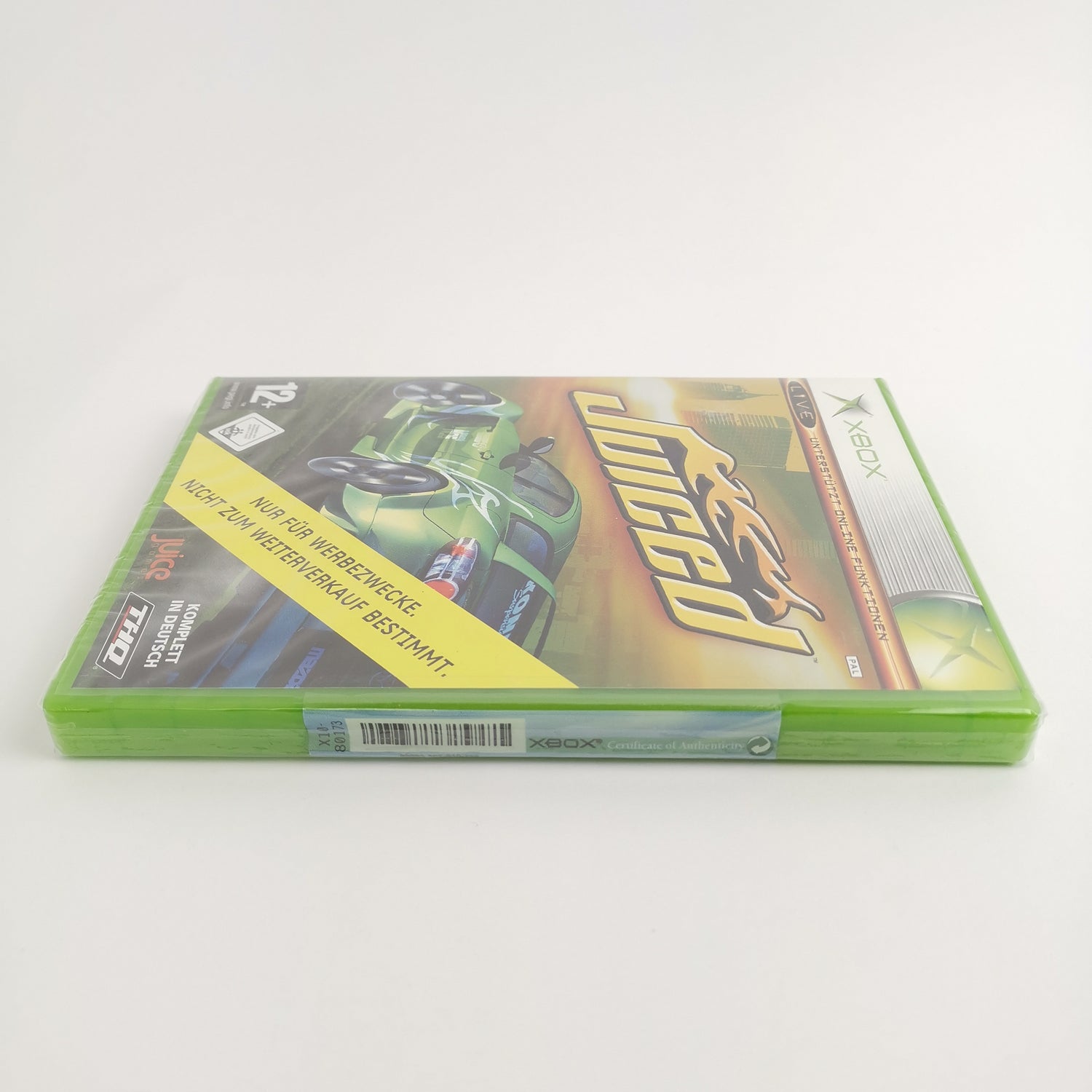 Microsoft Xbox Classic Promo : Juiced - Promotional Copy | Werbe DVD NEU SEALED