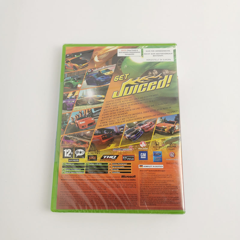 Microsoft Xbox Classic Promo : Juiced - Promotional Copy | Werbe DVD NEU SEALED