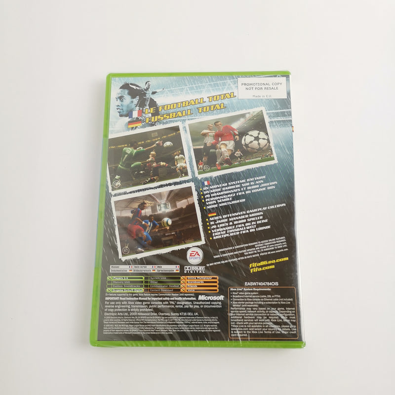 Microsoft Xbox Classic Promo : Fifa 06 - Promotional Copy | Werbe DVD NEU SEALED