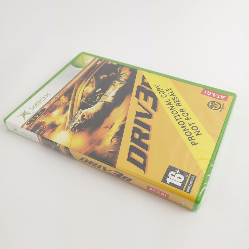 Microsoft Xbox Classic Promo : Driver 3  Promotional Copy | Werbe DVD NEU SEALED