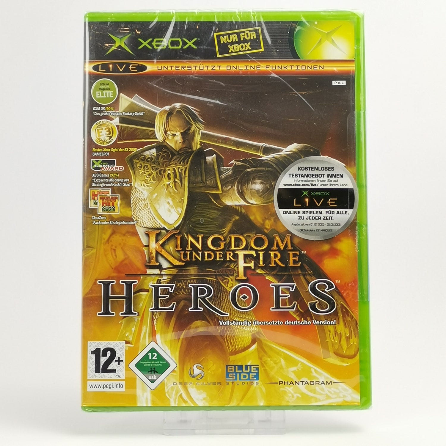 Microsoft Xbox Classic Game: Kingdom Under Fire Heroes | NEW NEW SEALED