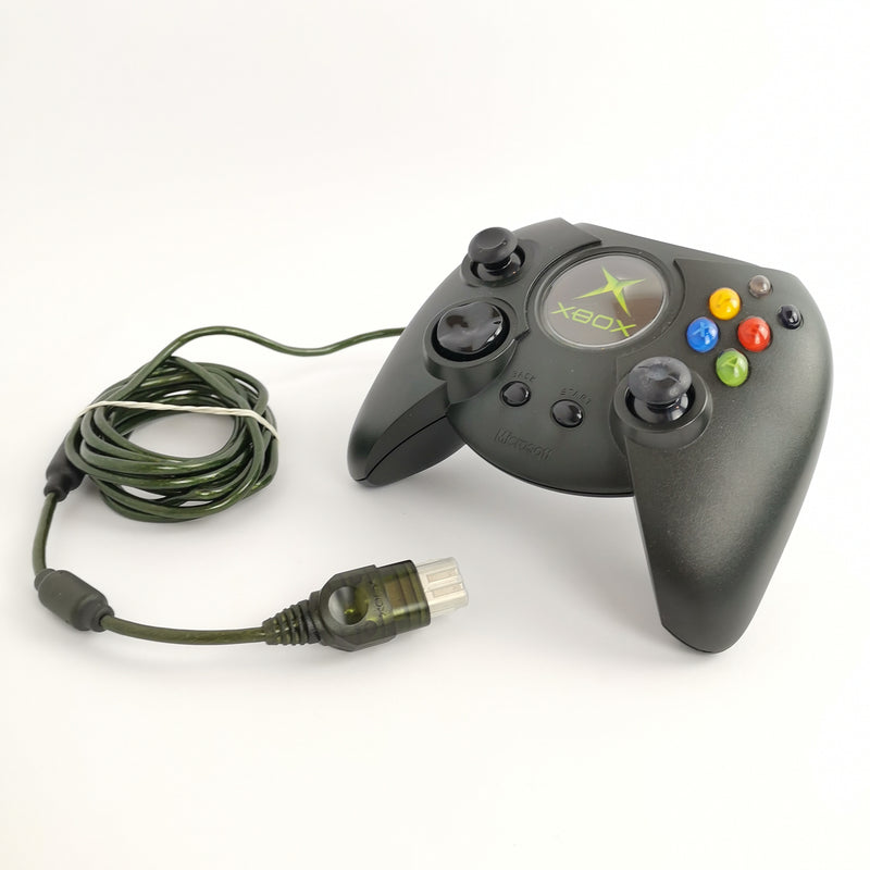 Microsoft Xbox Classic Game Controller Black - Original Gamepad | PAL