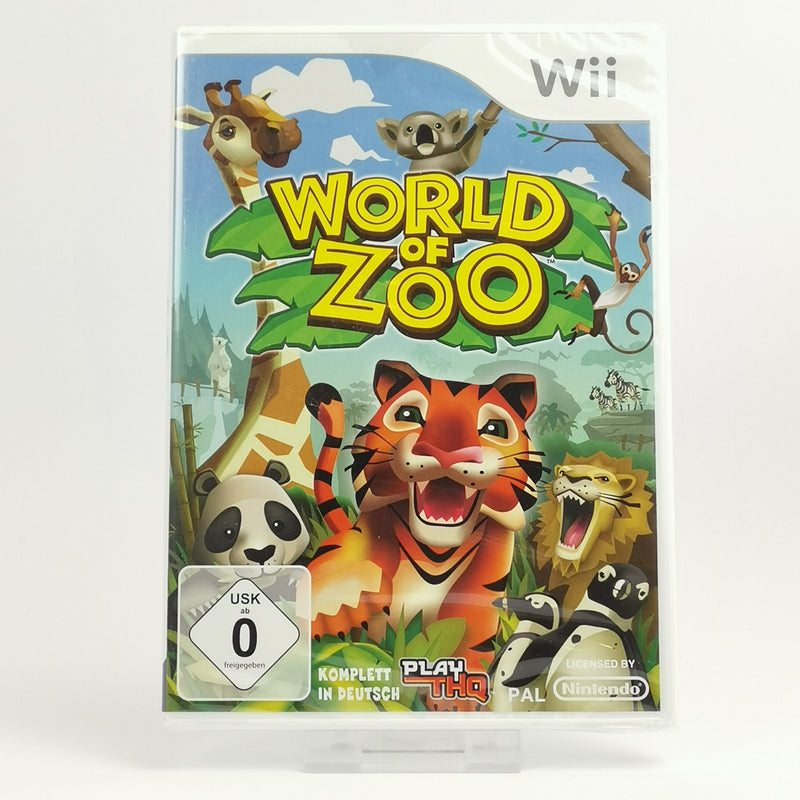 Nintendo Wii game: World of Zoo | PAL OVP - NEW NEW SEALED
