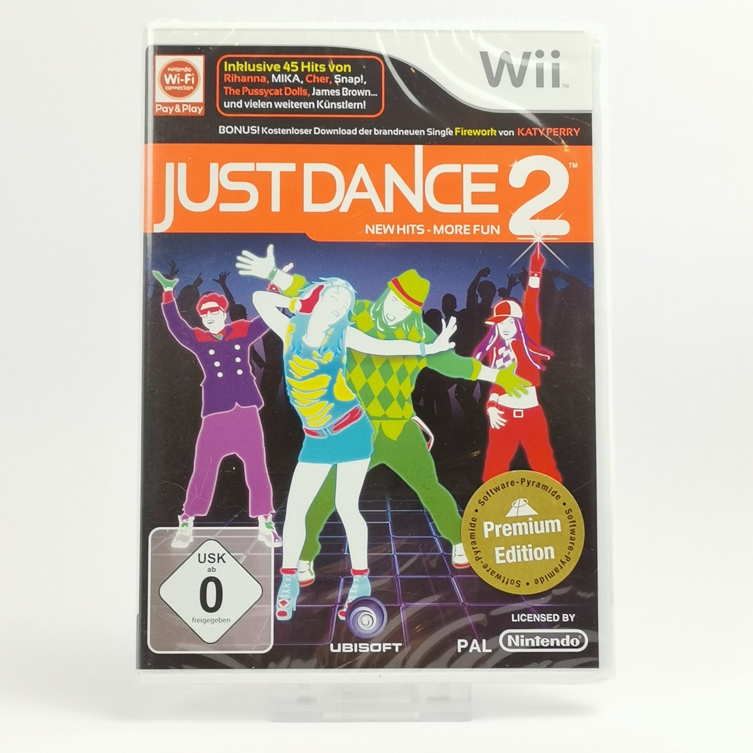 Nintendo Wii Spiel : Just Dance 2 - dt. PAL Version OVP | NEU NEW SEALED