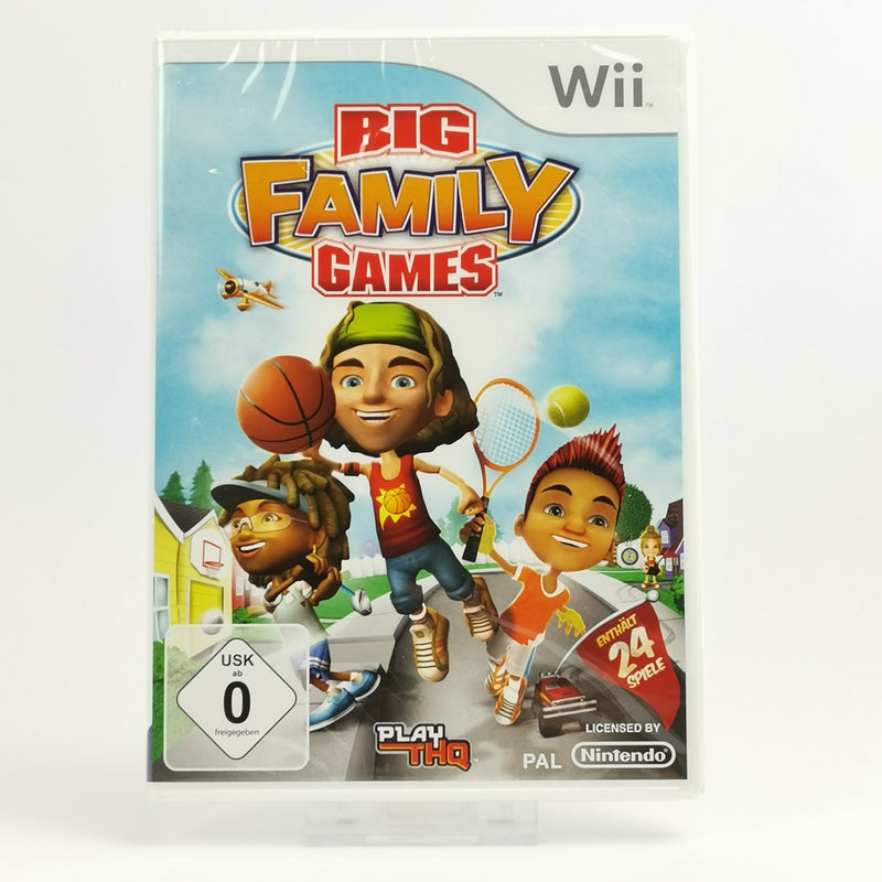 Nintendo Wii Spiel : Big Family Games - dt. PAL Version OVP | NEU NEW SEALED