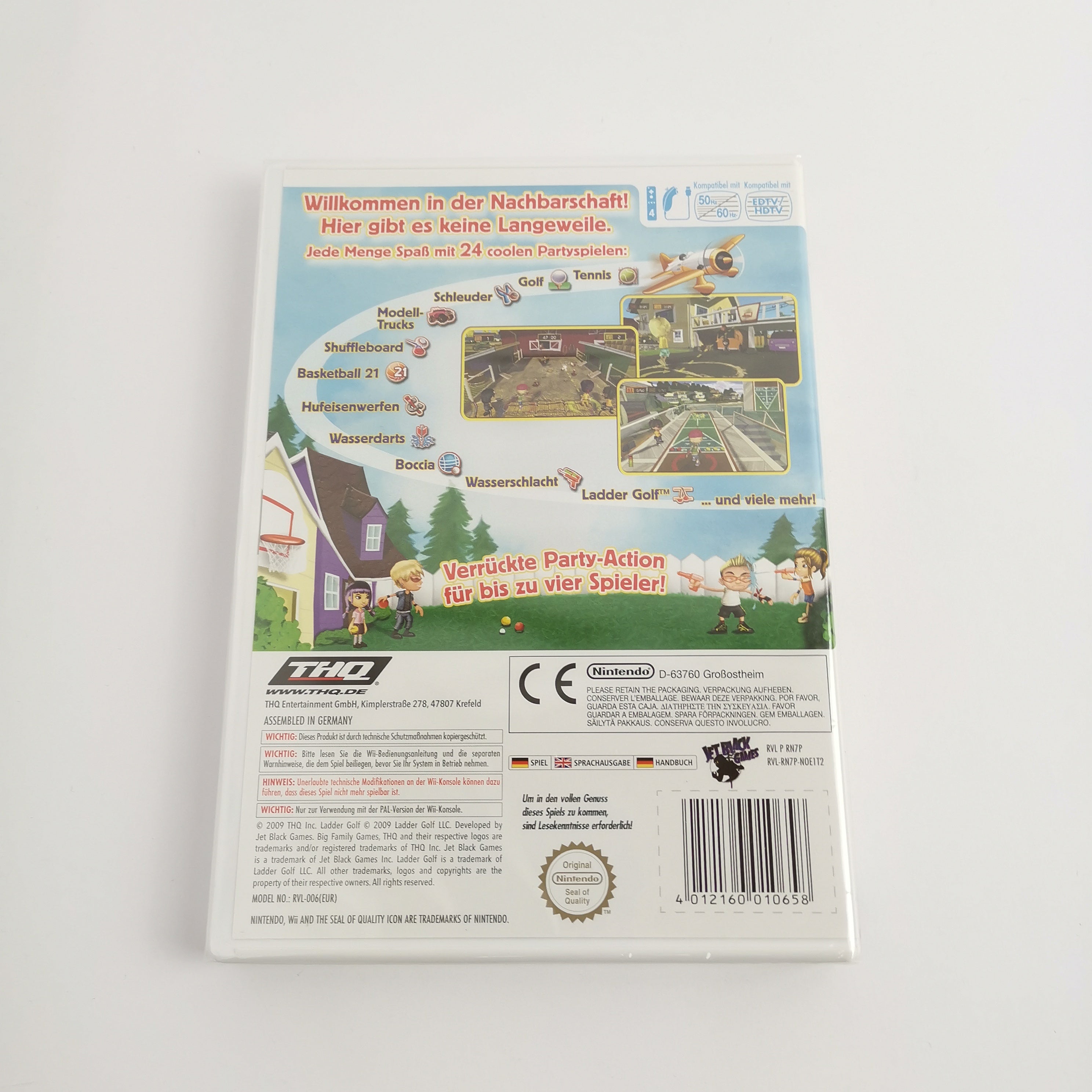 Nintendo Wii Spiel : Big Family Games - dt. PAL Version OVP | NEU NEW SEALED