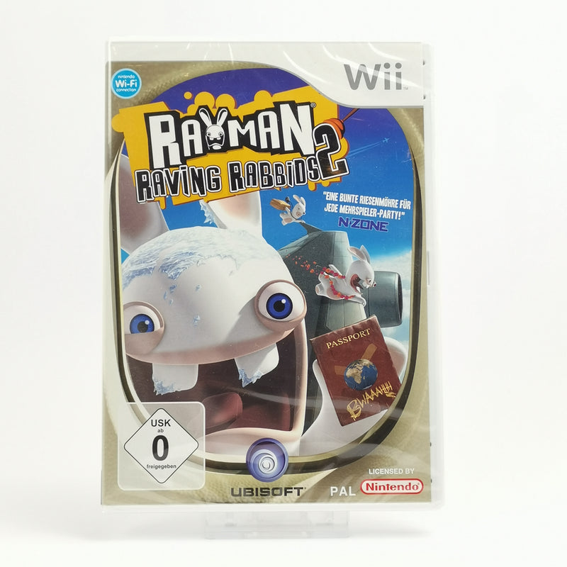 Nintendo Wii Spiel : Rayman Raving Rabbids 2 - dt. PAL OVP | NEU NEW SEALED
