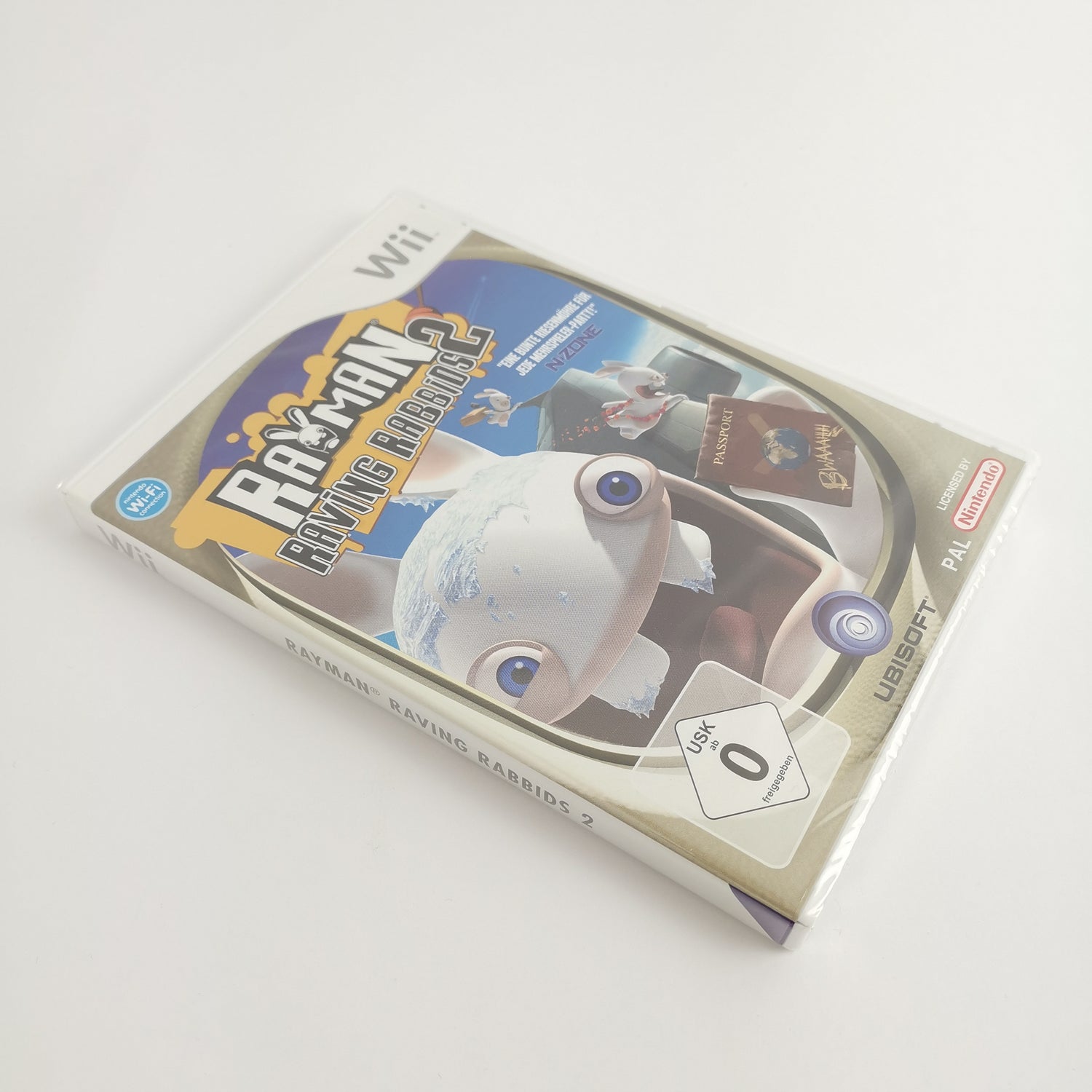 Nintendo Wii game: Rayman Raving Rabbids 2 - German PAL OVP | NEW NEW SEALED