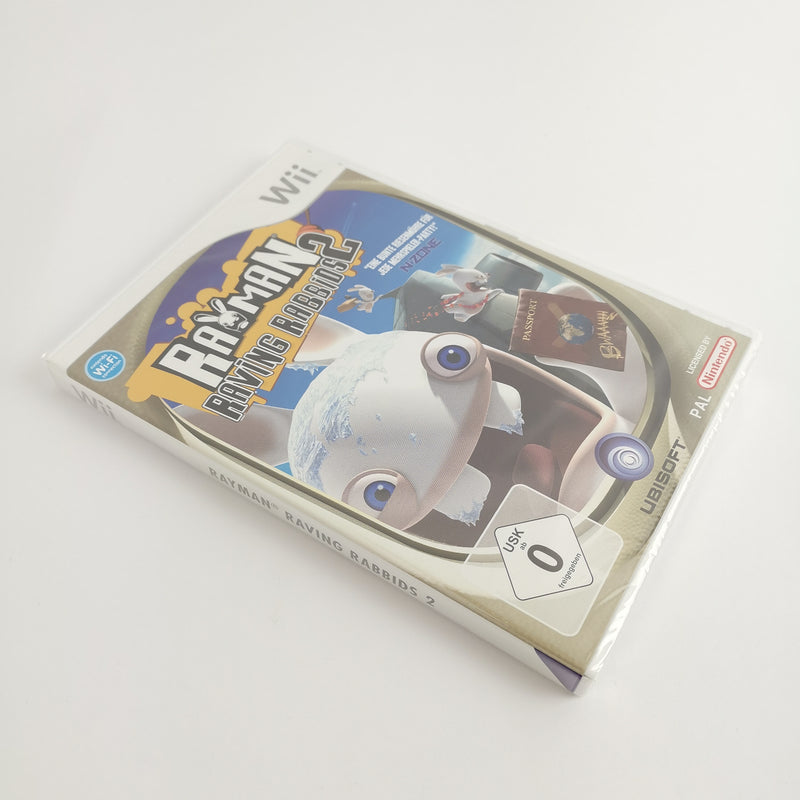 Nintendo Wii game: Rayman Raving Rabbids 2 - German PAL OVP | NEW NEW SEALED