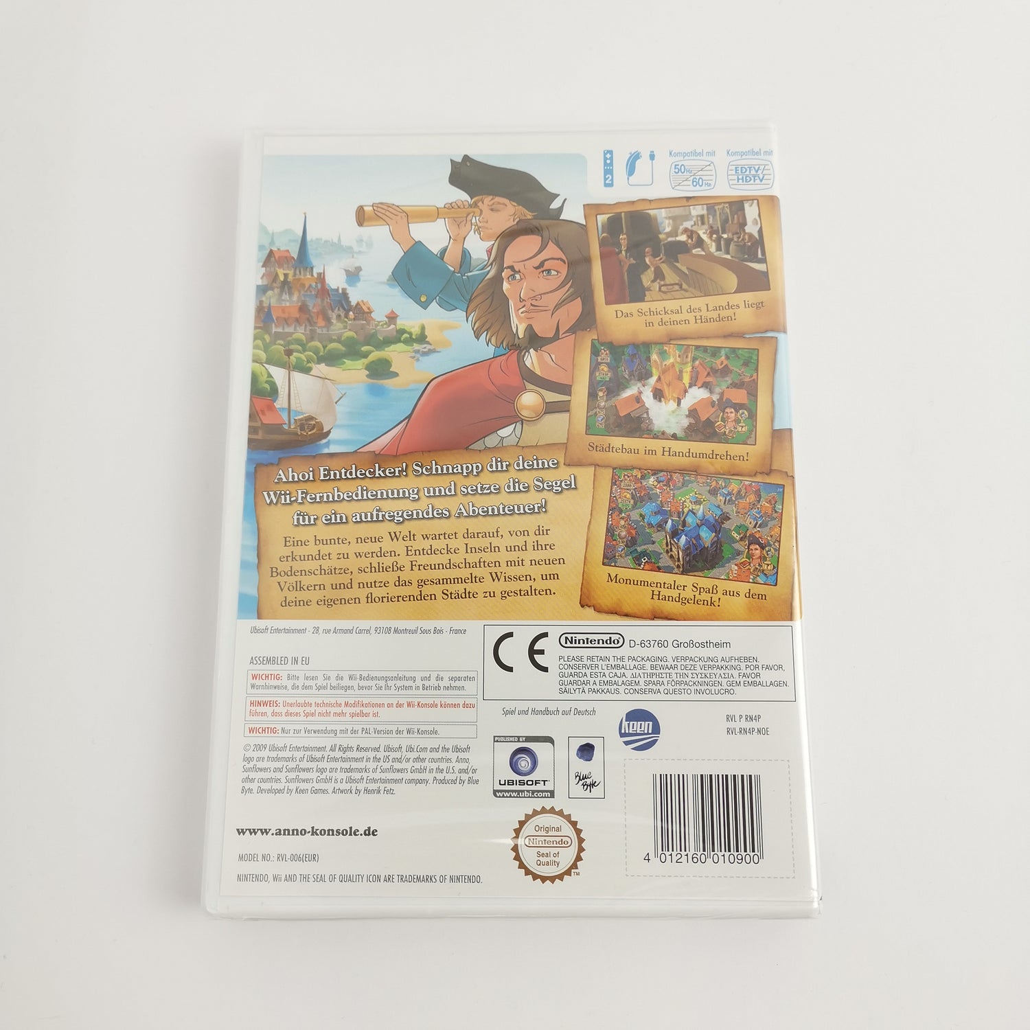 Nintendo Wii Spiel : Anno Erschaffe eine neue Welt - dt PAL OVP | NEU NEW SEALED