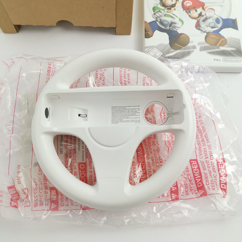 Nintendo Wii Spiel : Mario Kart Wii mit Lenkrad in OVP | dt. PAL Version