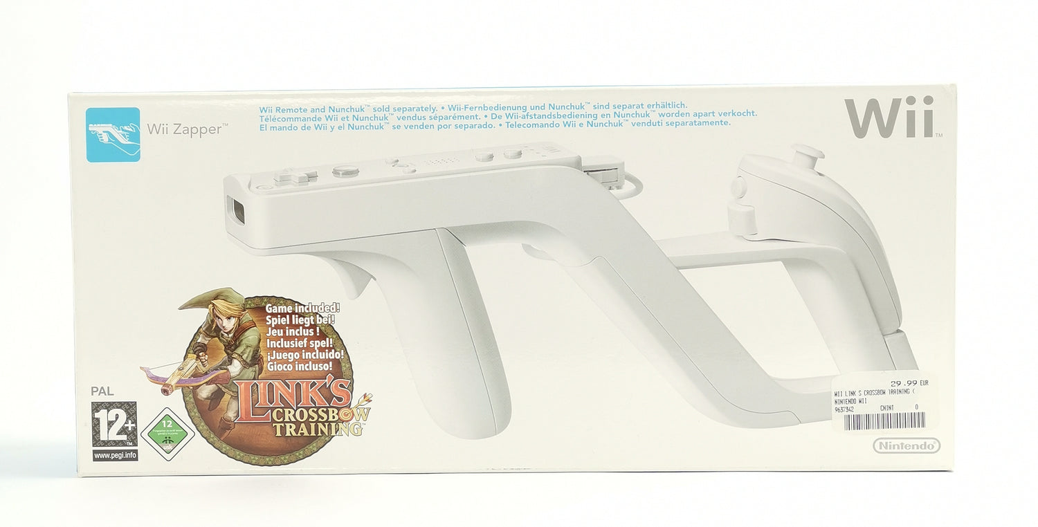 Nintendo Wii game: Links Crossbow Training incl. Wii Zapper| Original packaging PAL - ZELDA