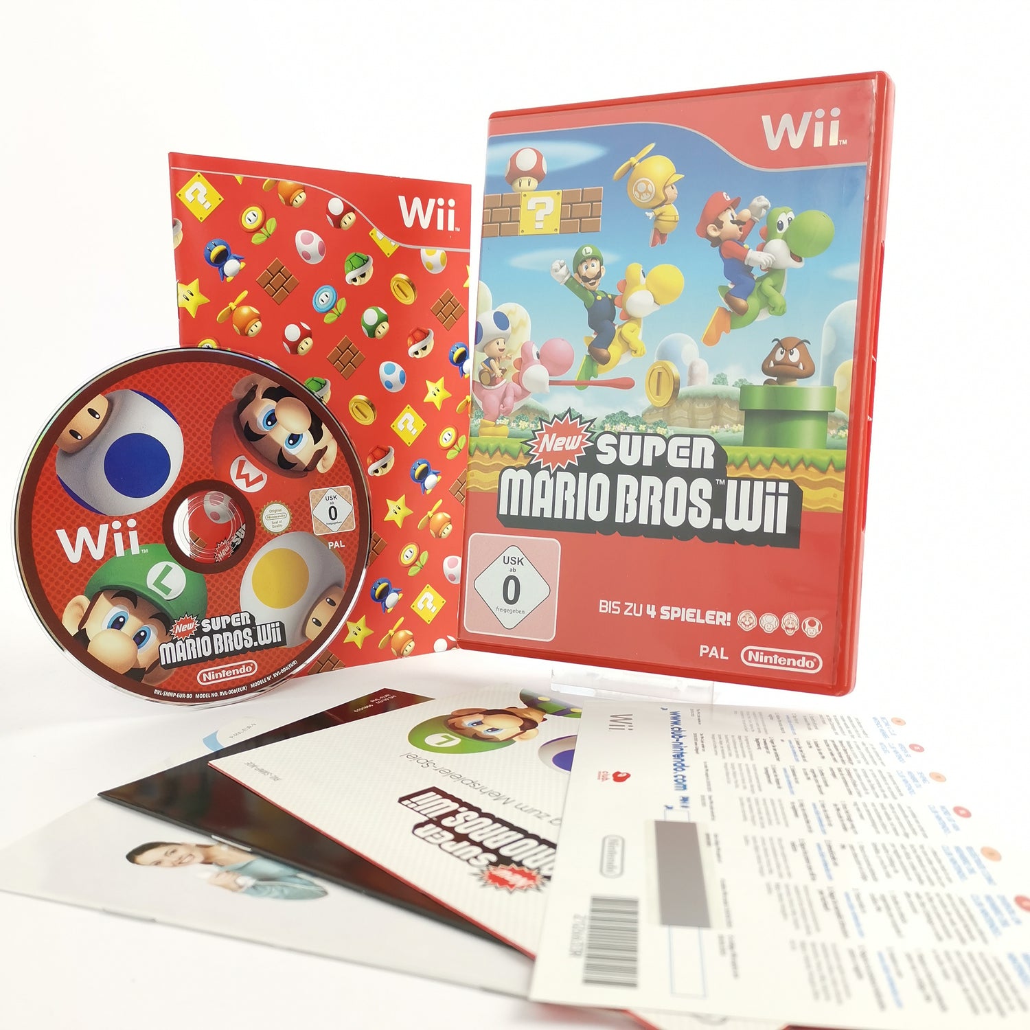 Nintendo Wii Spiel : New Super Mario Bros. | Wii & Wii U - dt. PAL Version OVP