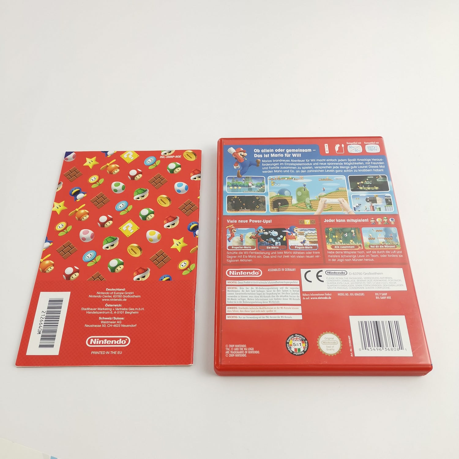 Nintendo Wii Game: New Super Mario Bros. | Wii & Wii U - German PAL version orig