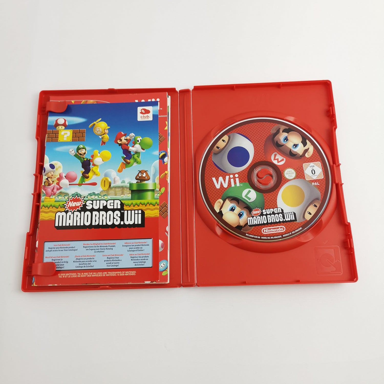 Nintendo Wii Spiel : New Super Mario Bros. | Wii & Wii U - dt. PAL Version OVP