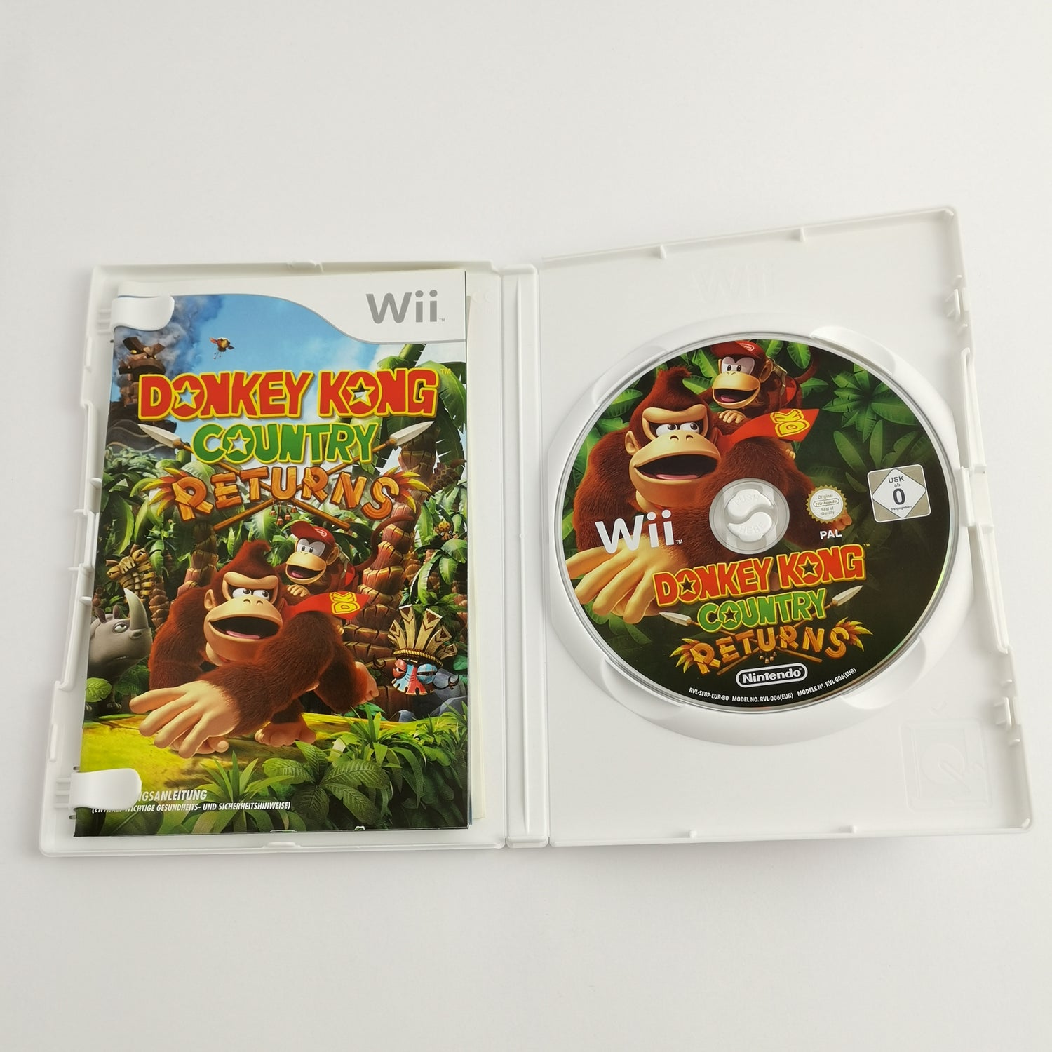 Nintendo Wii Game: Donkey Kong Country Returns | Wii & Wii U - German PAL OVP