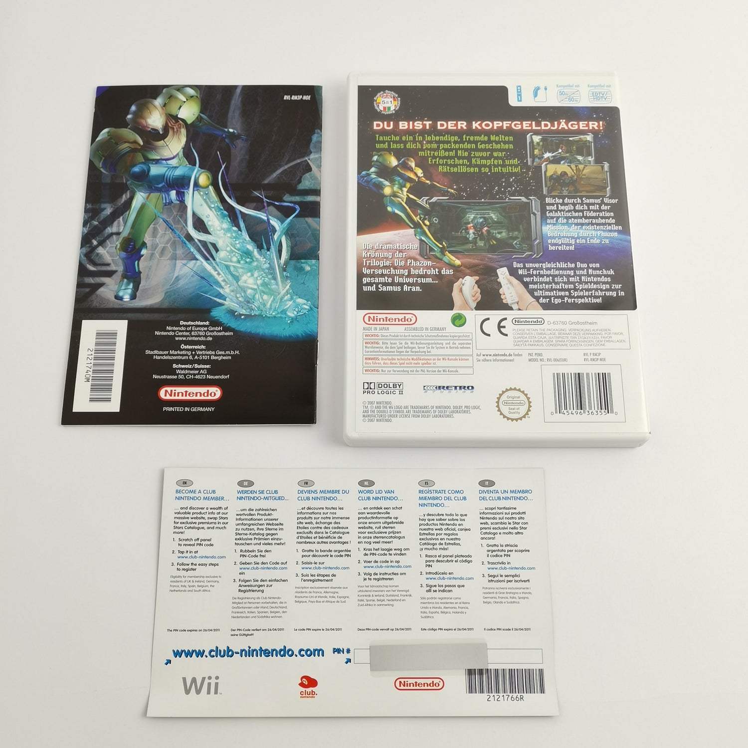 Nintendo Wii Game: Metroid Prime 3 Corruption | Wii & Wii U - German PAL OVP
