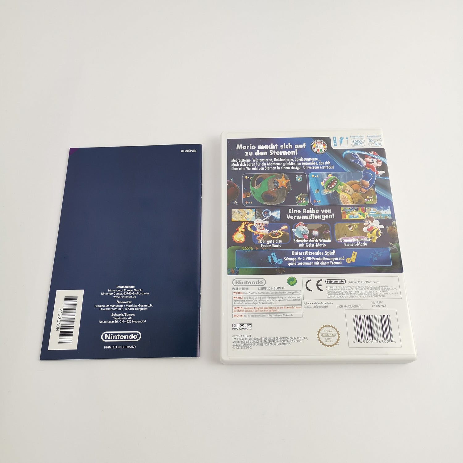 Nintendo Wii game: Super Mario Galaxy | Wii & Wii U - German PAL OVP
