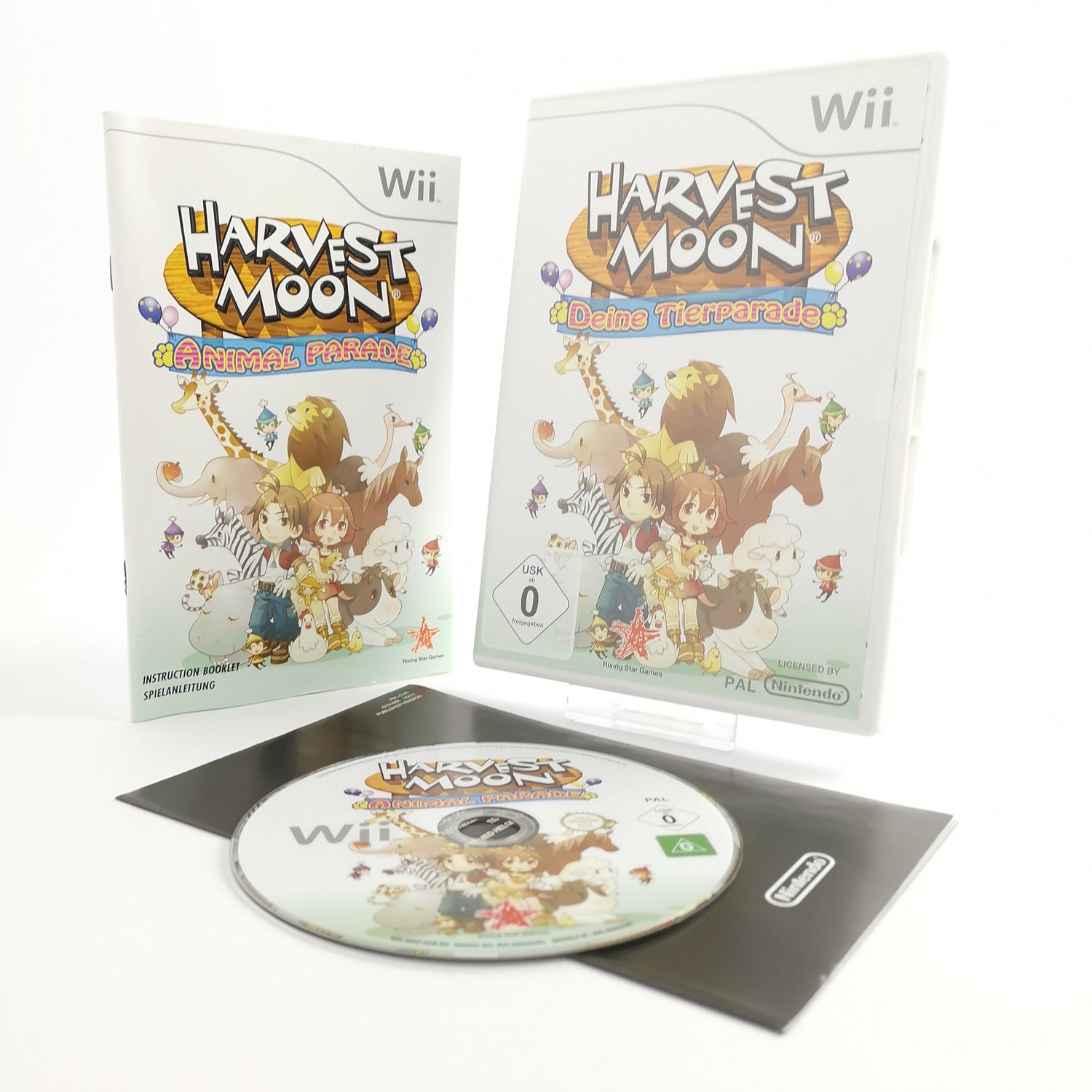Nintendo Wii Game: Harvest Moon Your Animal Parade | Wii & Wii U - German PAL OVP