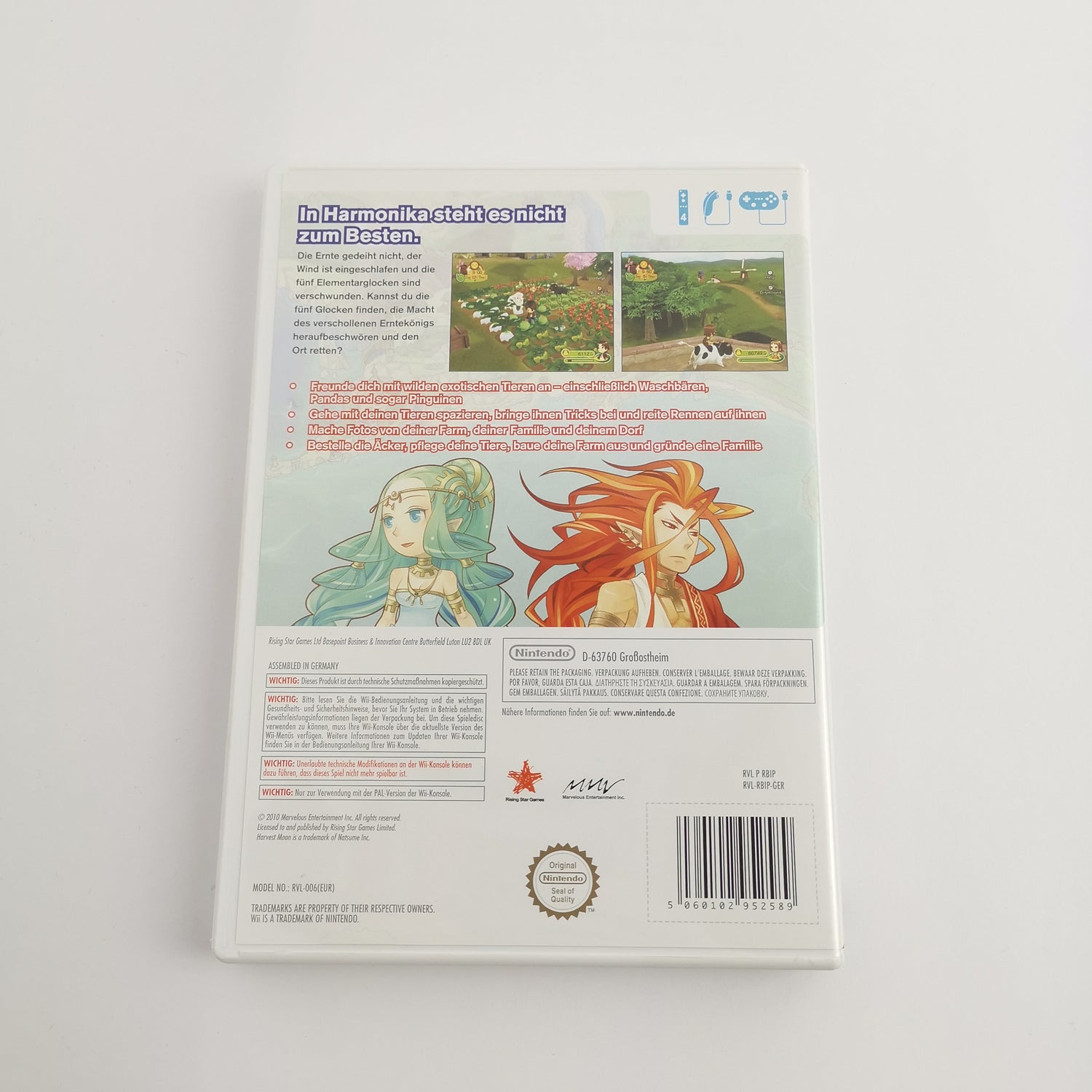 Nintendo Wii Spiel : Harvest Moon Deine Tierparade | Wii & Wii U - dt. PAL OVP