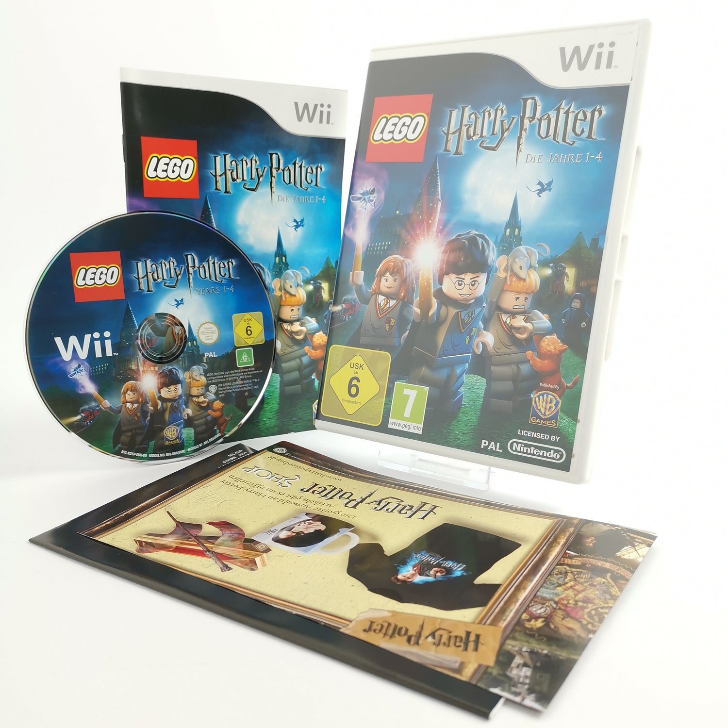 Nintendo Wii Game: Lego Harry Potter Years 1-4 | Wii & Wii U - German PAL OVP