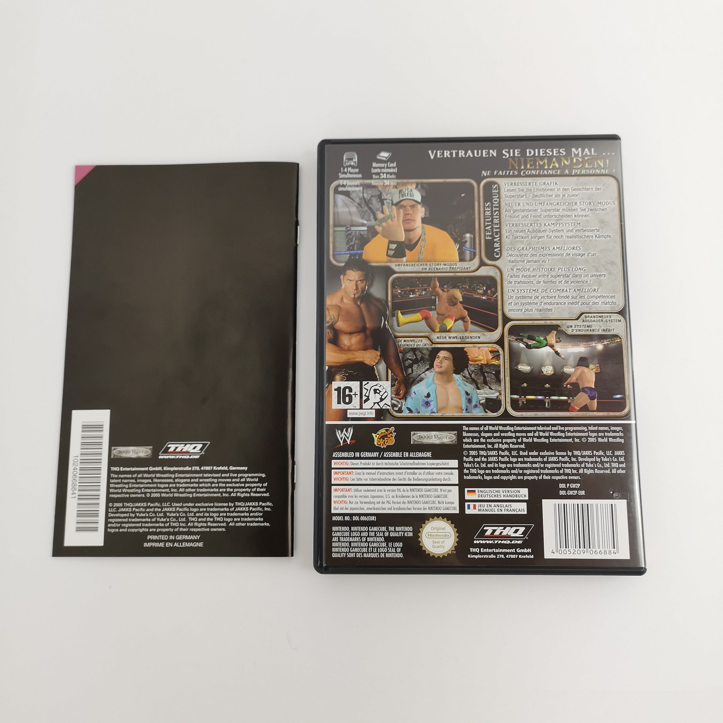 Nintendo Gamecube Game: WWE Day of Reckoning 2 - Wrestling | PAL OVP - USK16