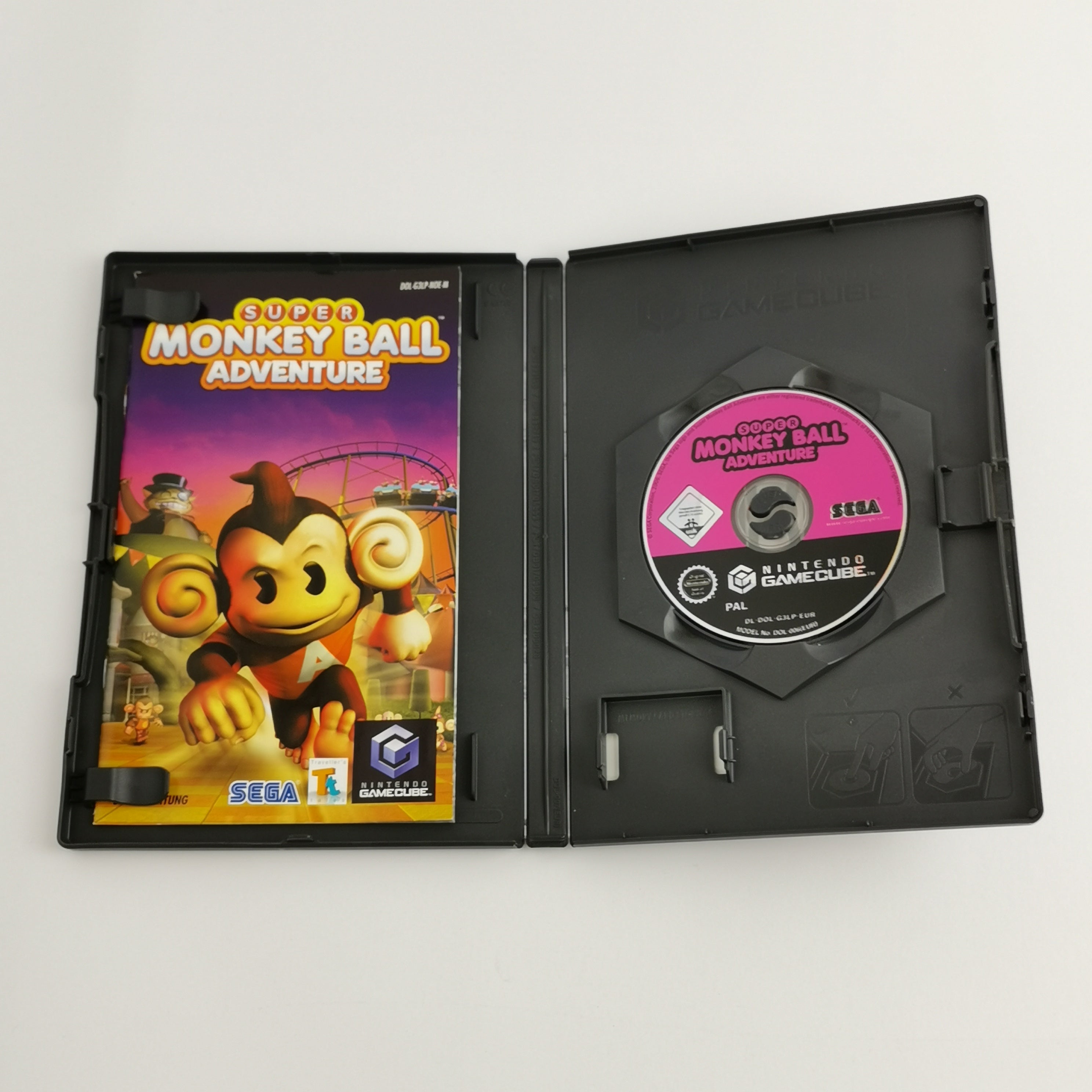 Nintendo Gamecube Spiel : Super Monkey Ball Adventure -  Sega | dt. PAL - OVP