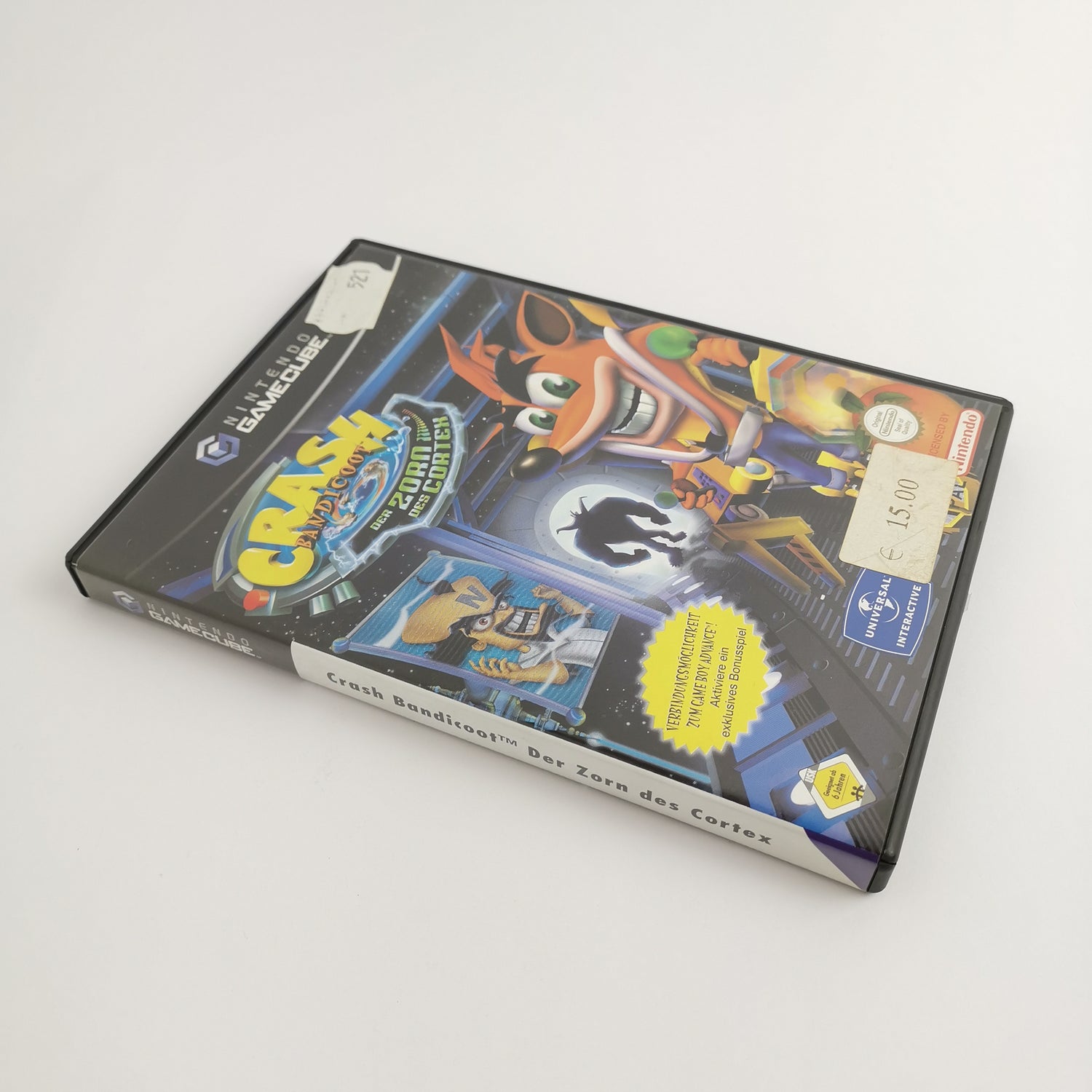 Nintendo Gamecube Spiel : Crash Bandicoot Der Zorn des Cortex | dt. PAL - OVP