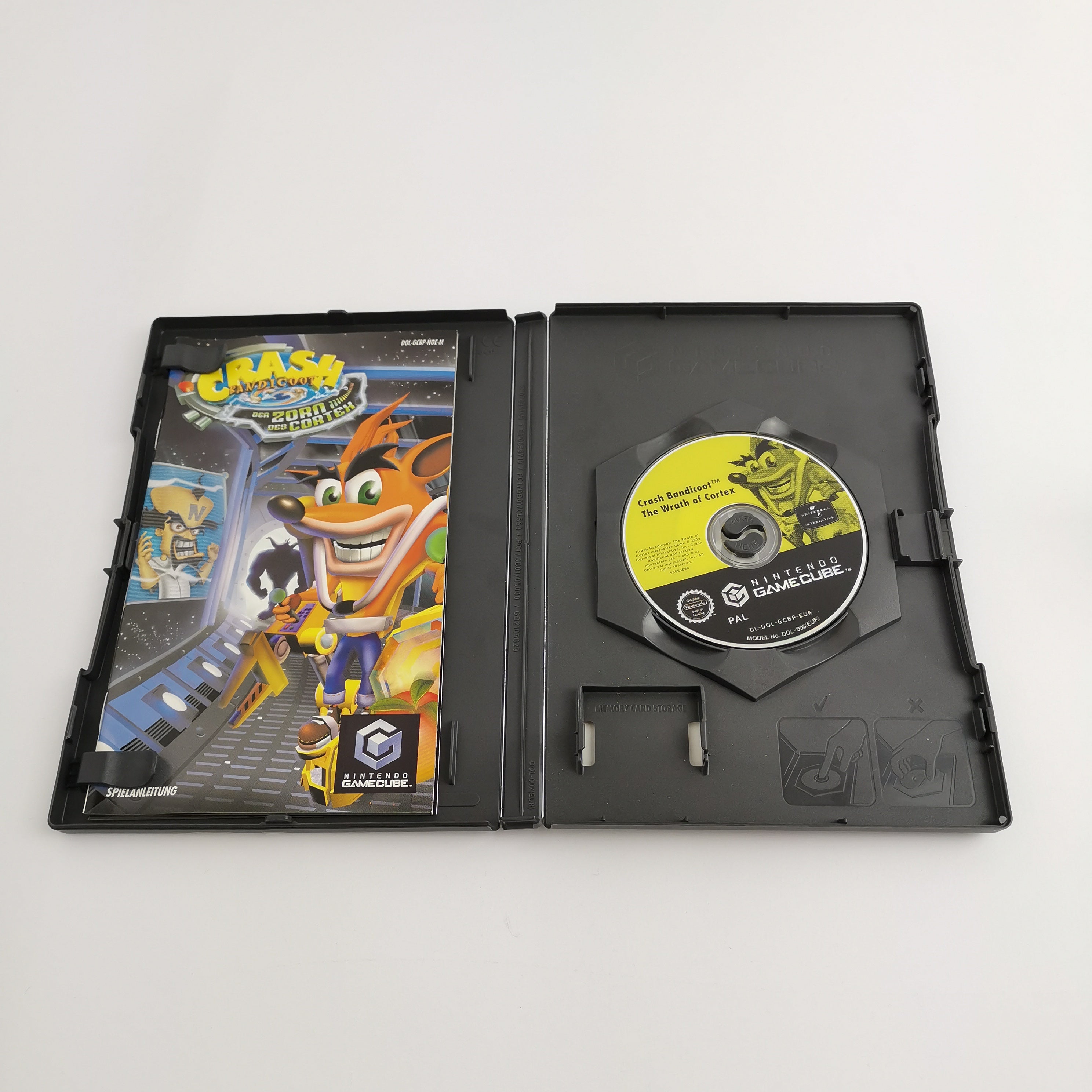 Nintendo Gamecube Spiel : Crash Bandicoot Der Zorn des Cortex | dt. PAL - OVP