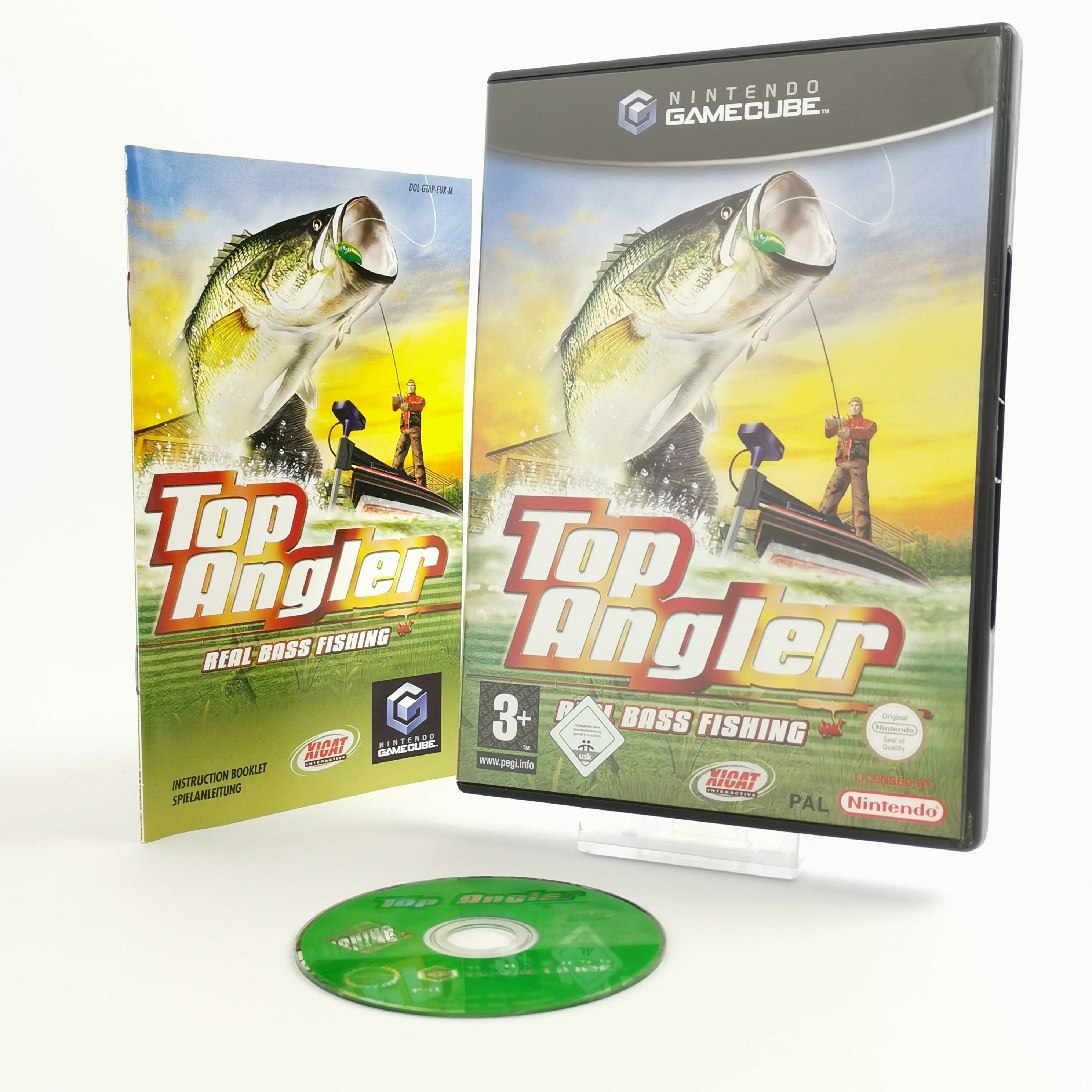 Nintendo Gamecube Spiel : Top Angler Real Bass Fishing | PAL OVP - Angeln