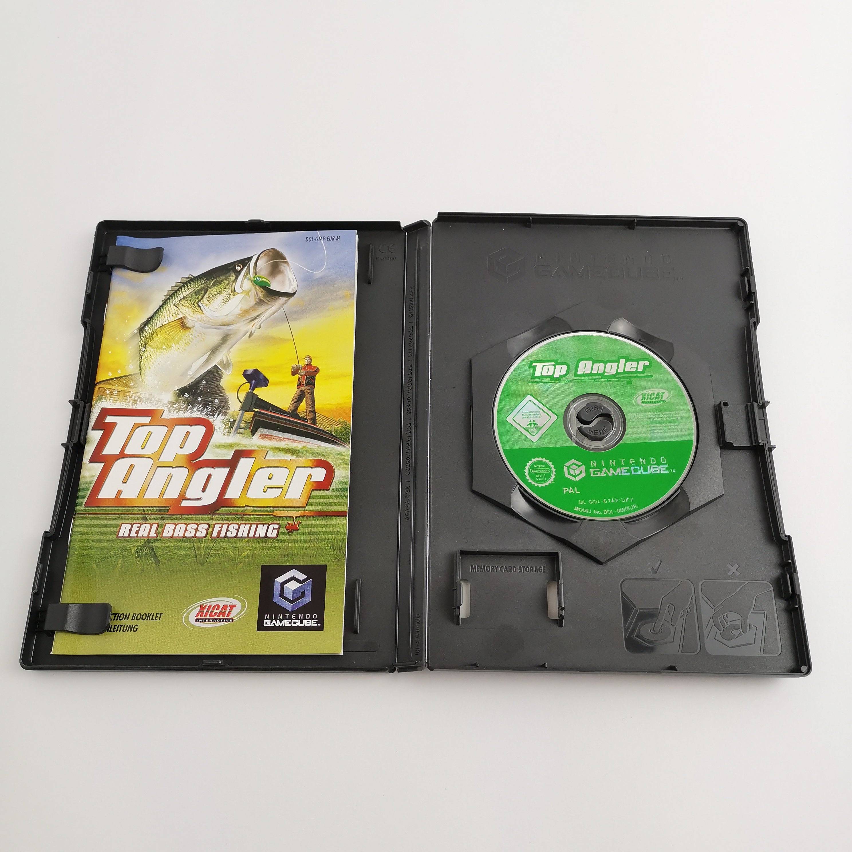 Nintendo Gamecube Spiel : Top Angler Real Bass Fishing | PAL OVP - Angeln
