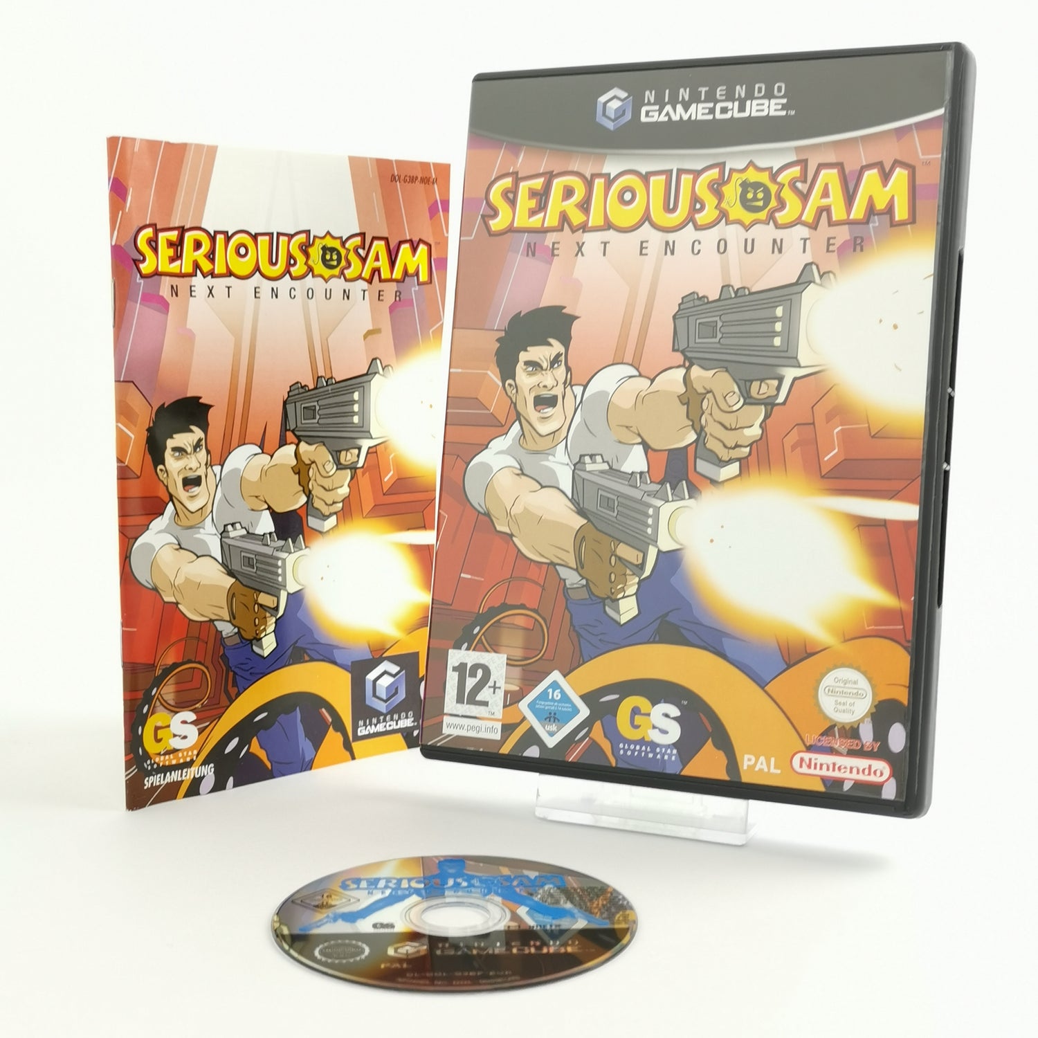 Nintendo Gamecube Game: Serious Sam Next Encounter | German PAL OVP - USK16