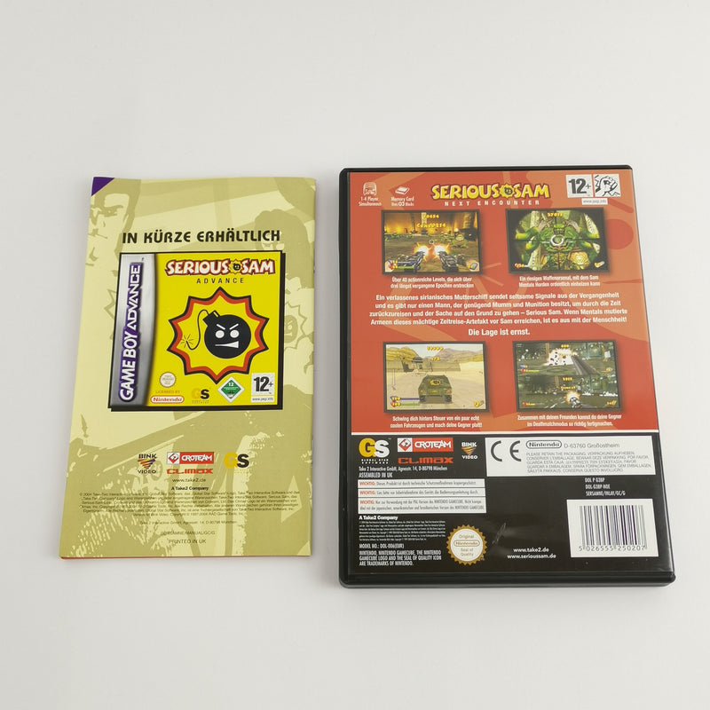 Nintendo Gamecube Spiel : Serious Sam Next Encounter | dt. PAL OVP - USK16